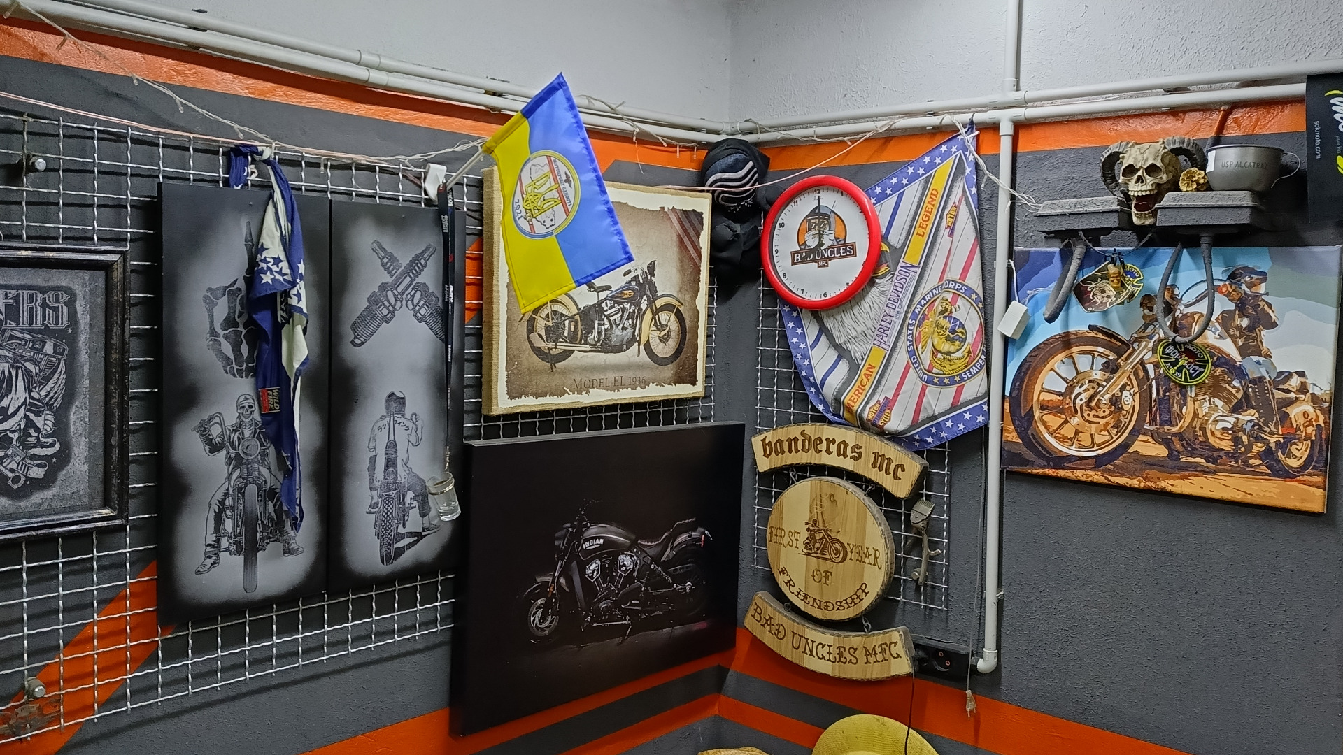 Bad Uncles MFC - Motorcycle Fun Club Ukraine Chernivtsi club-house photo
