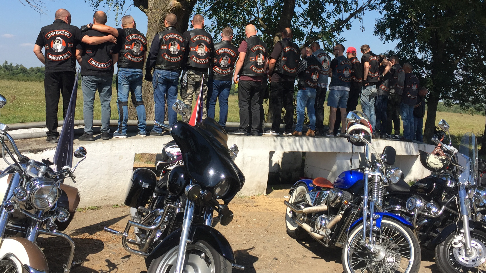 Bad Uncles MFC - Motorcycle Fun Club Ukraine Chernivtsi club members photo