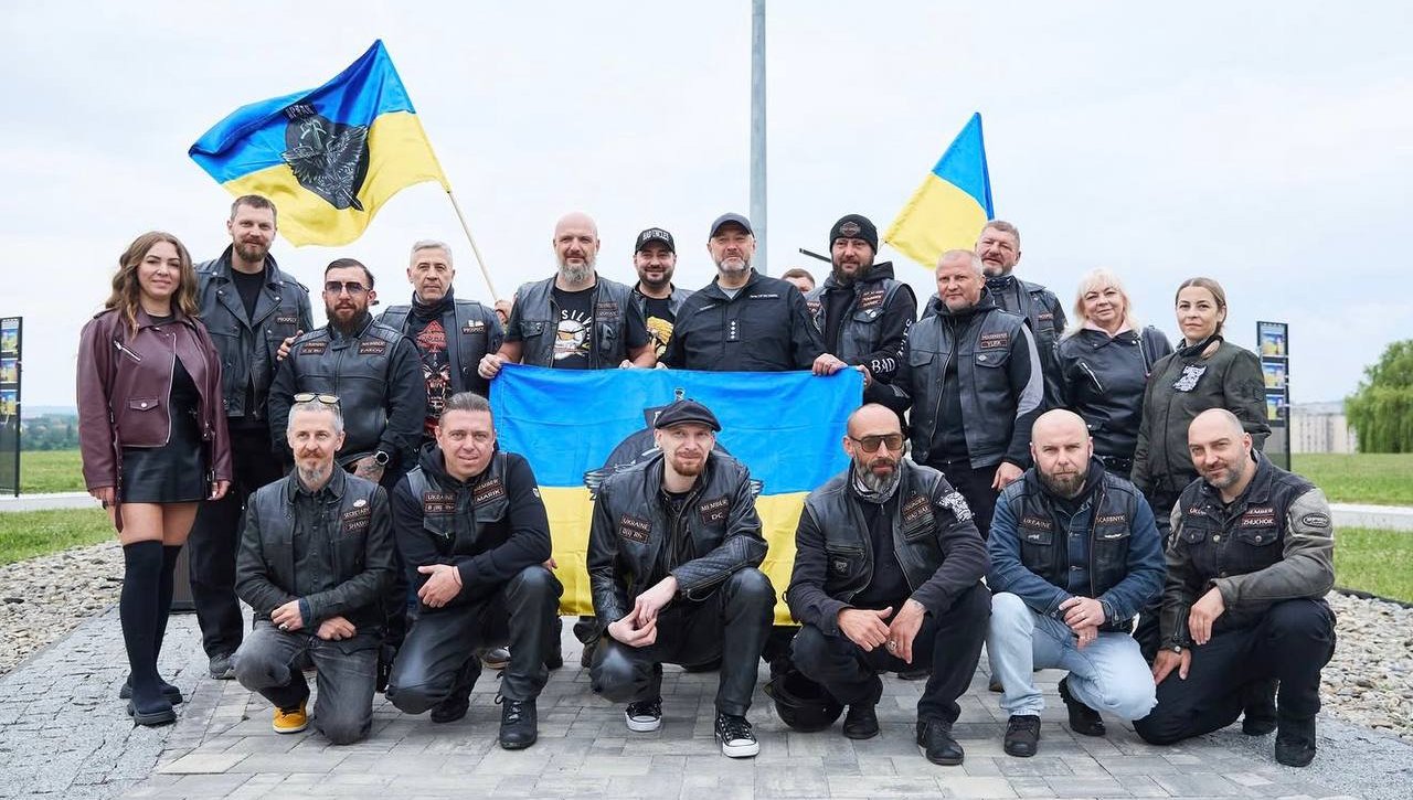 Bad Uncles MC - Річниця створення спецпідрозділу «АРТАН» 2026 прапор Чернівці